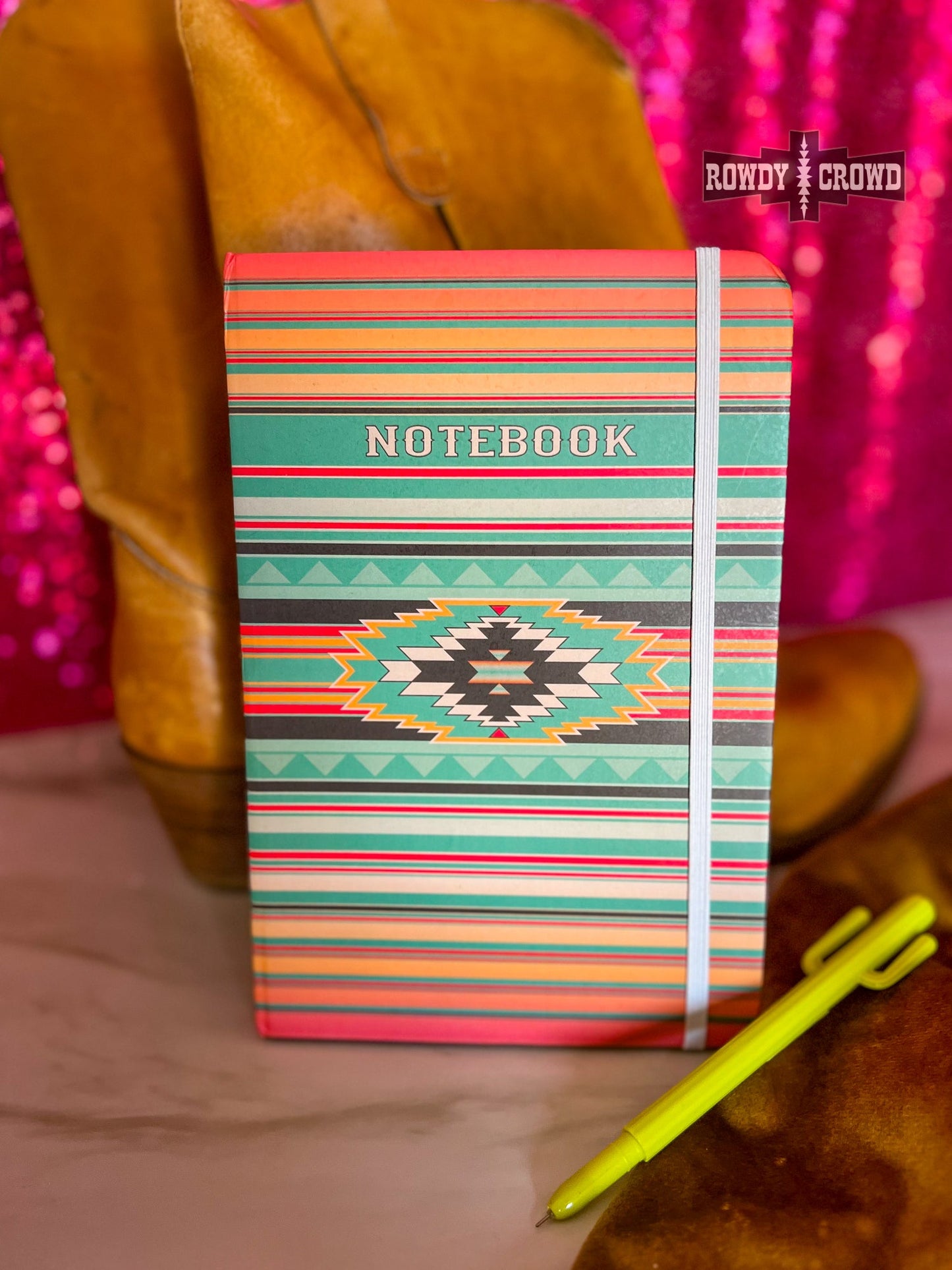 Gnarly Neon Notebook