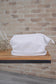 Large Cloud Cosmetic Bag Ivory White