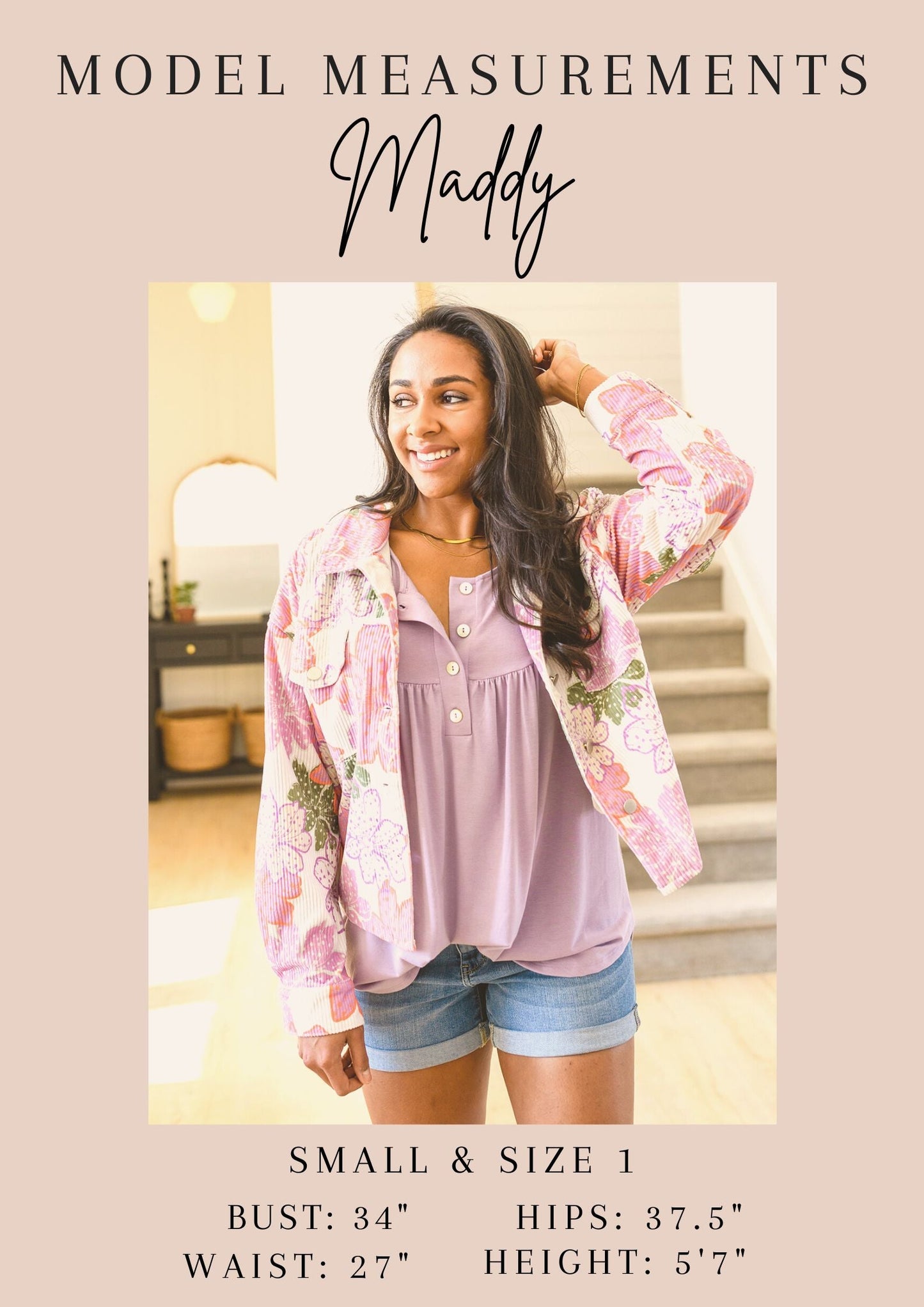 Corey Button Up Top in Fuchsia